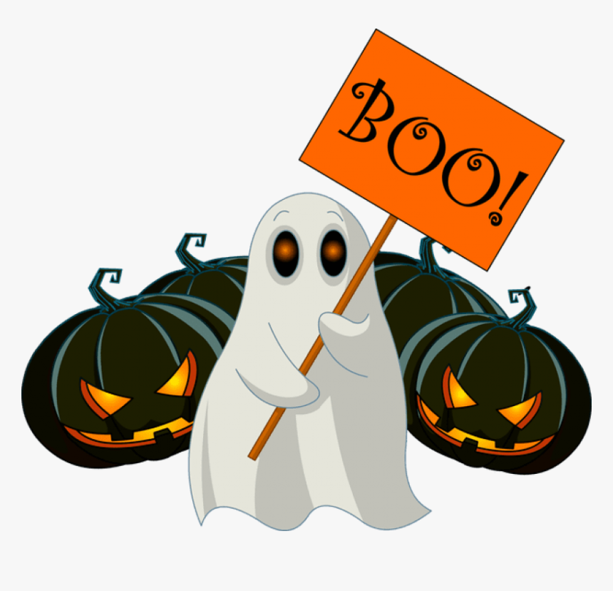 Free Png Download Boo Halloween Png Images Background - Halloween Clip Art, Transparent Png, Free Download