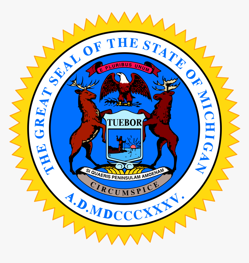 Michigan State Seal Png Clipart , Png Download - Fidelity National Title Png, Transparent Png, Free Download