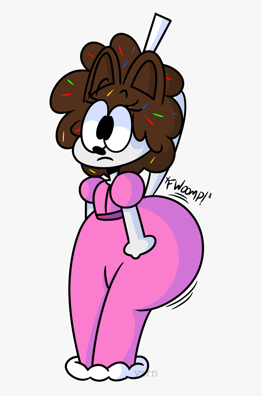 Plump Foxy Butt - Cartoon, HD Png Download, Free Download