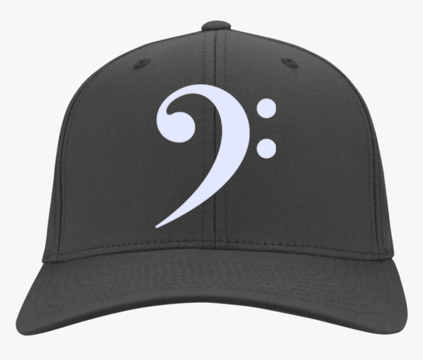 Embroidered Bass Clef Twill Cap - Baseball Cap, HD Png Download, Free Download