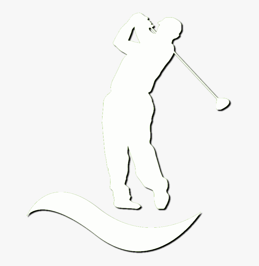 Golf Icon White Yireh Online Business Solutions - Golf Swing White Png, Transparent Png, Free Download