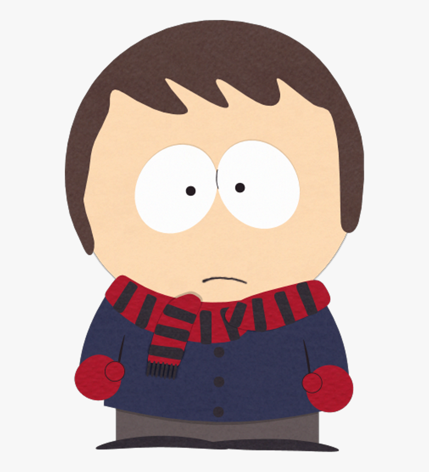 Transparent South Park Characters Png - South Park Character With Scarf, Png Download, Free Download