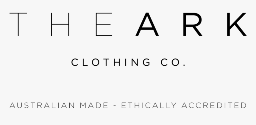 Ark Clothing Co Long Logo Bk Ol Baseline - Ark Clothing, HD Png Download, Free Download