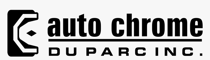 Auto Chrome Du Parc Logo Png Transparent - Calligraphy, Png Download, Free Download