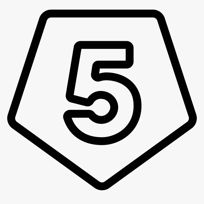 Unity 5 Icon - 5 Icon, HD Png Download, Free Download