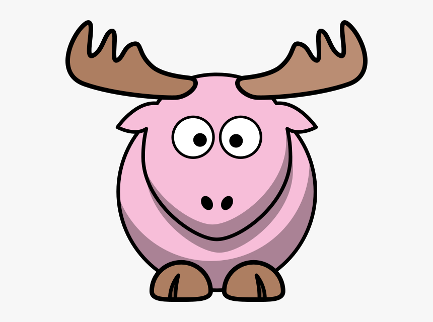 Cartoon Moose Png , Png Download - Cartoon Goat, Transparent Png, Free Download