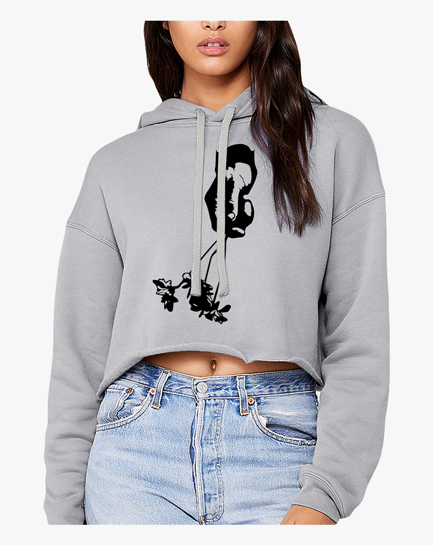 Transparent Brie Bella Png - Bella + Canvas Women's Cropped Fleece ...