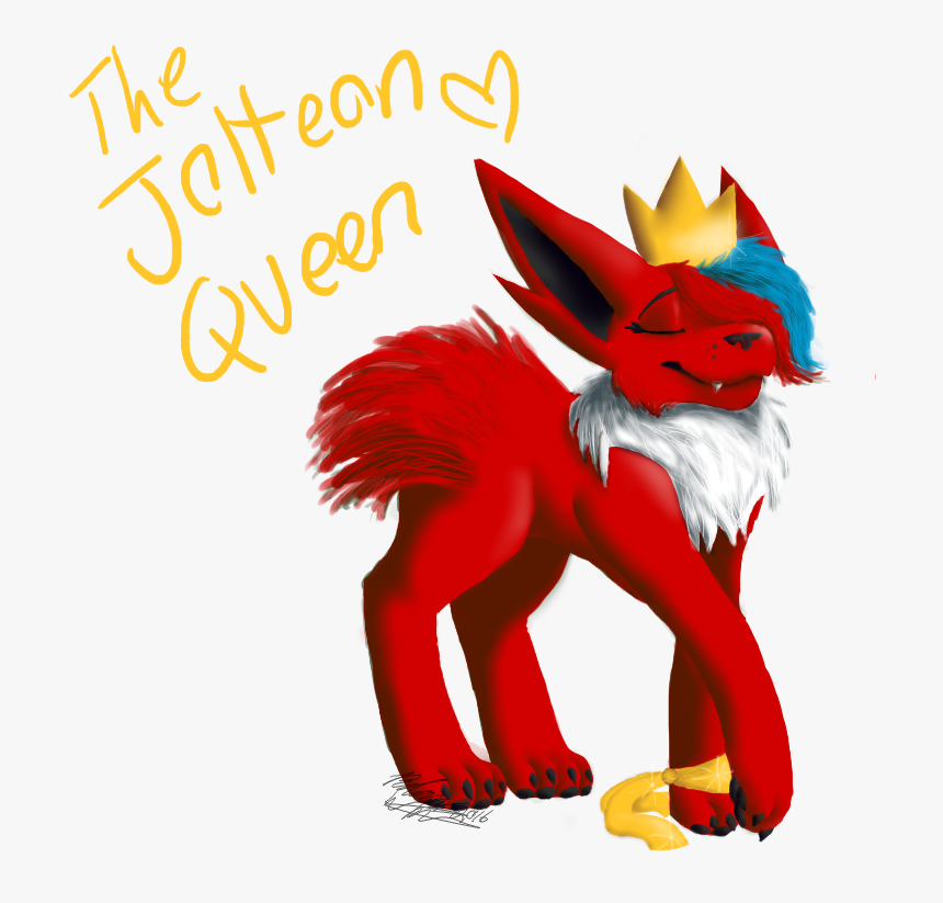 The Jolteon Queen - Cartoon, HD Png Download, Free Download