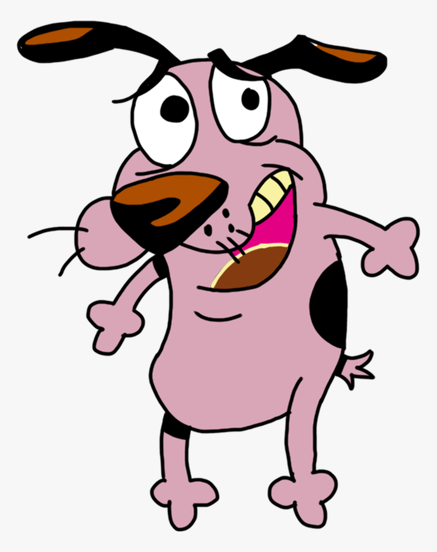 Courage The Cowardly Dog By Dasucs - Courage The Cowardly Dog Png Happy Transparent, Png Download, Free Download
