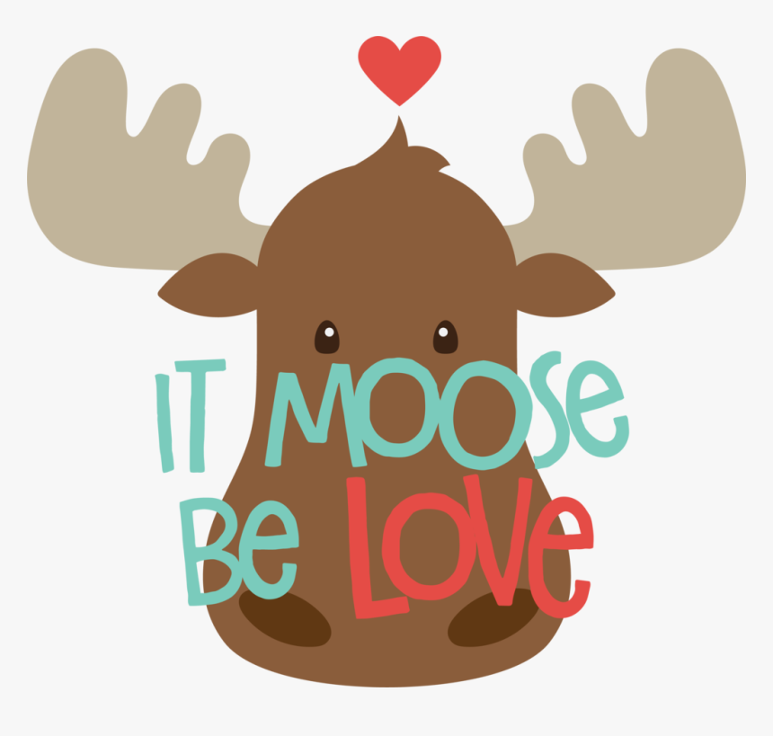 Transparent Moose Silhouette Png - Moose Love, Png Download, Free Download