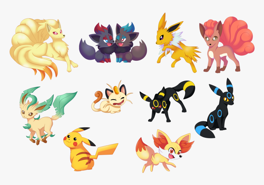 Stickers For That Same Pokemon Zine ^^ - Cartoon, HD Png Download, Free Download