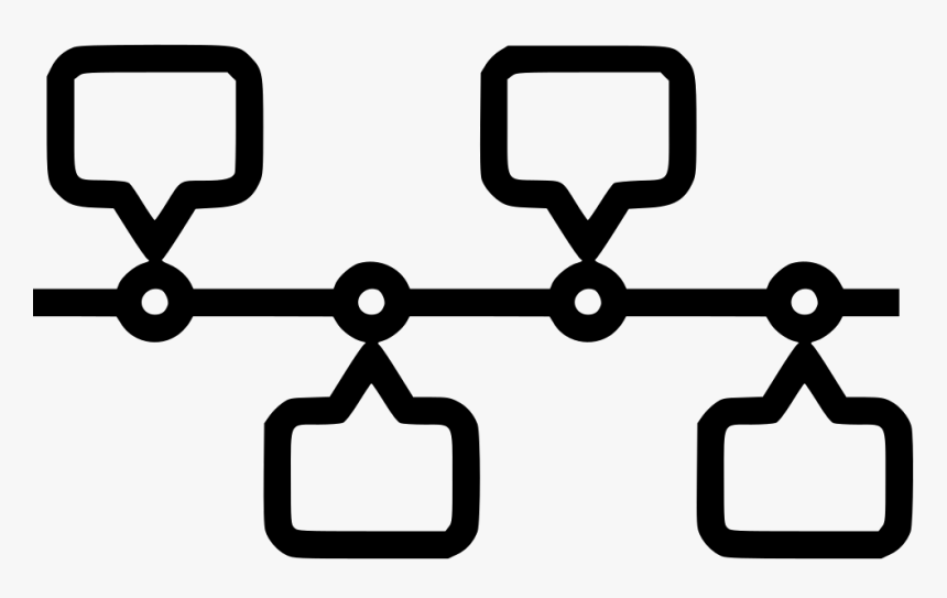 Job Task Timeline Period Completion Manage Discussion - Timeline Icon Png, Transparent Png, Free Download