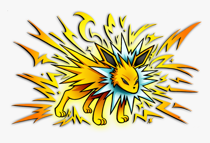 Jolteon Used Discharge By Nekoamine, HD Png Download, Free Download