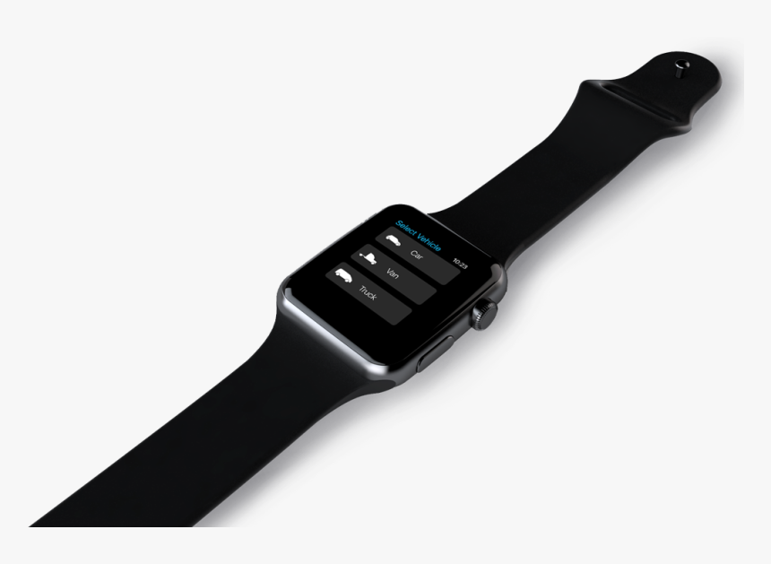 Apple Watch Mockup Black, HD Png Download, Free Download