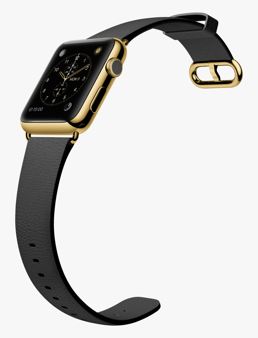 Apple Watch - Apple Watch Svart Guld, HD Png Download, Free Download