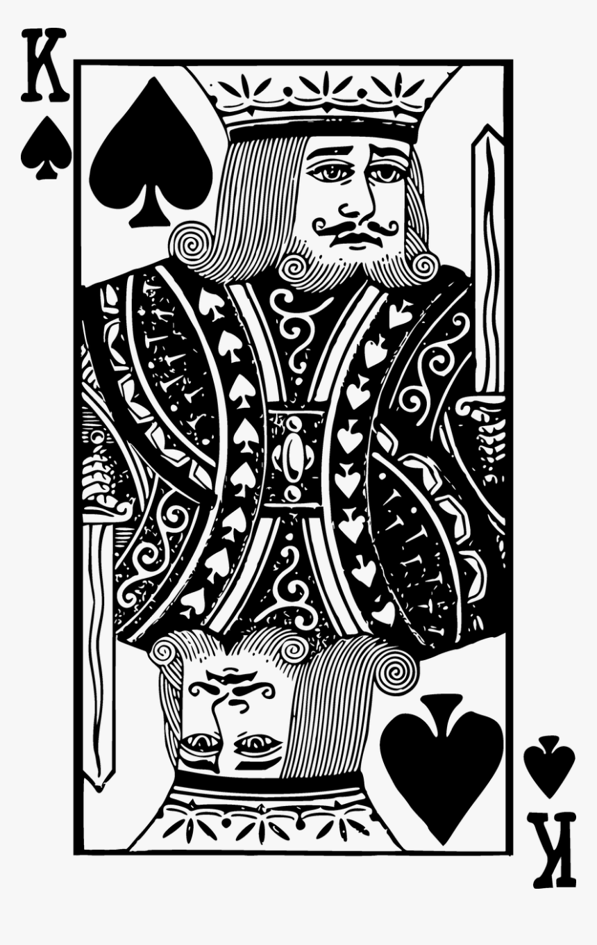 King Of Spades Png, Transparent Png - kindpng