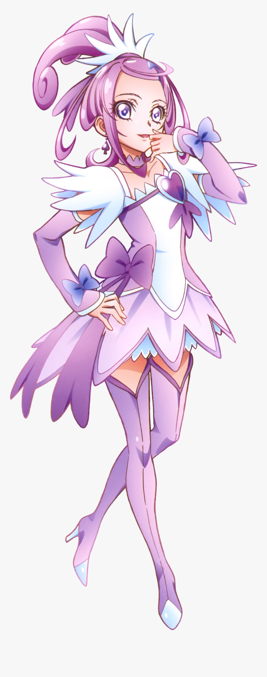 Cat Pastel Anime Girl , Png Download - Glitter Force Doki Doki, Transparent Png, Free Download