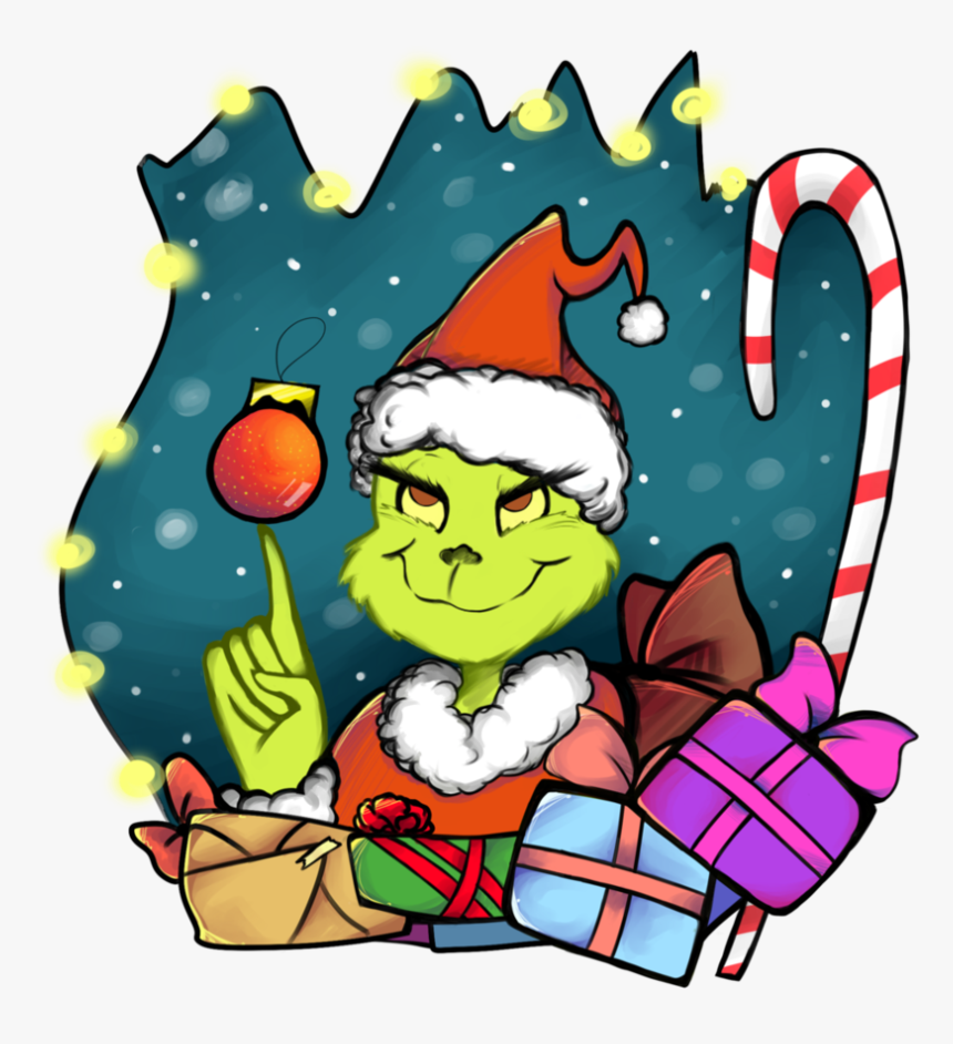 El Grinch By Dulcedy - Grinch Stole Christmas Png, Transparent Png, Free Download