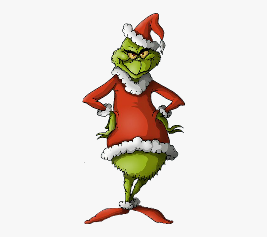 Full Body Grinch Cartoon, HD Png Download, Free Download