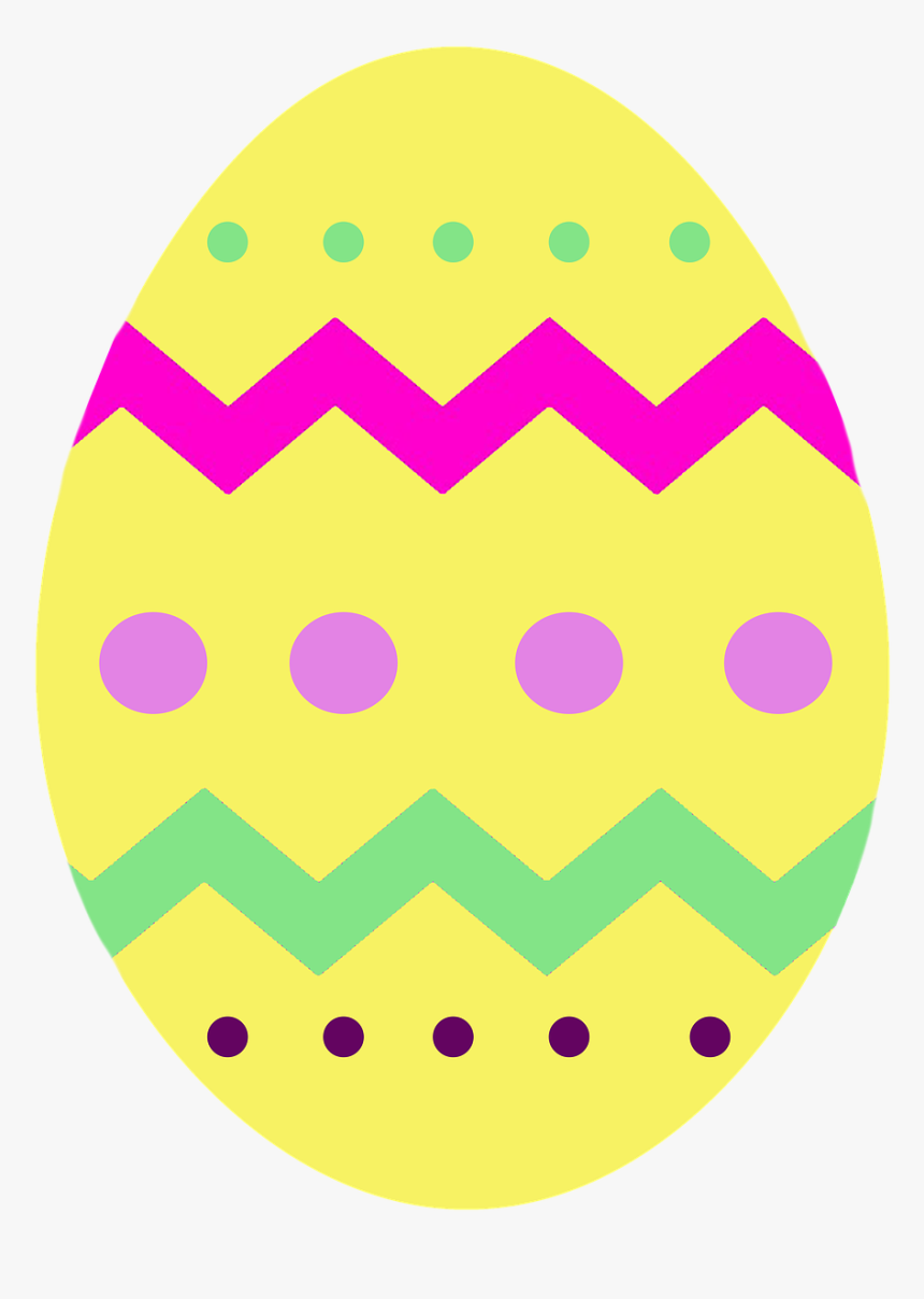 Yellow Easter Egg Clip Art, HD Png Download, Free Download