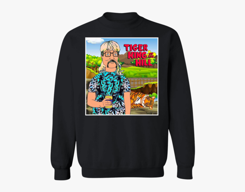 Hank Hill Joe Exotic Tiger King Of The Hill Shirt, HD Png Download, Free Download