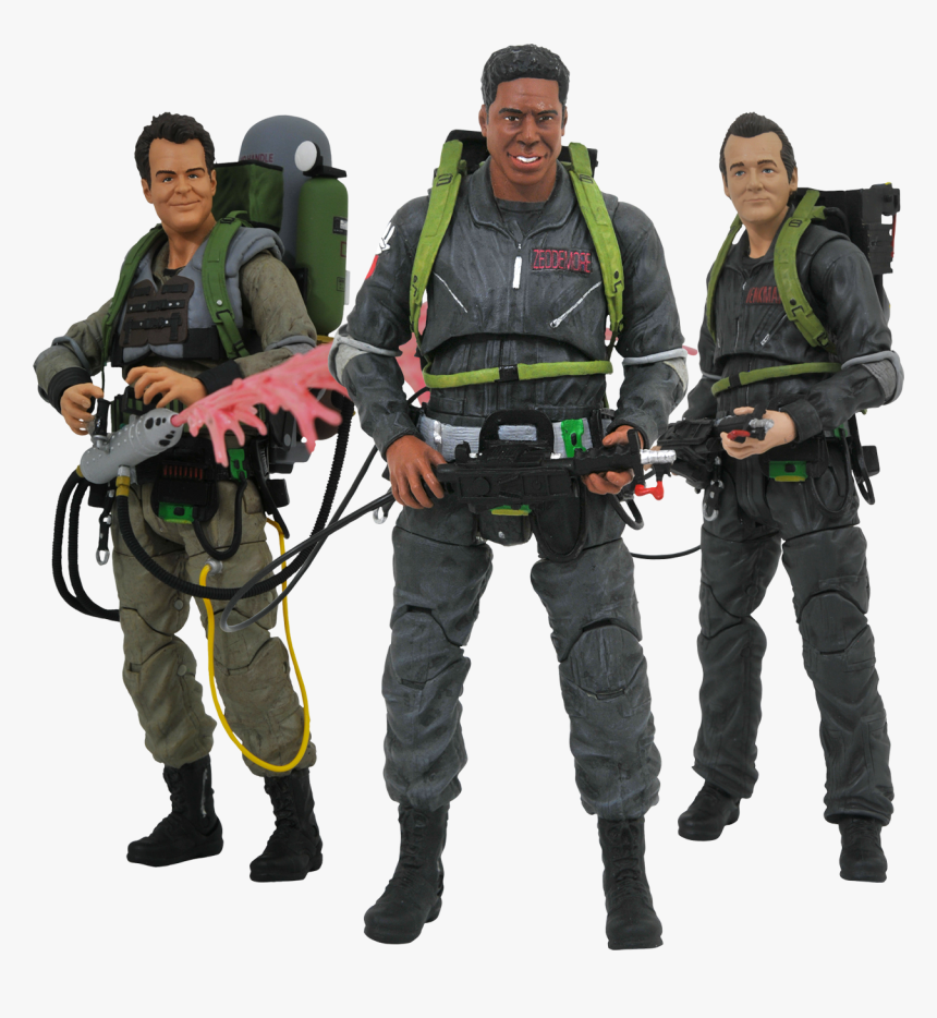 Series 8 7” Action Figure Assortment Set Of - Ghostbusters 2 Diamond Select, HD Png Download, Free Download