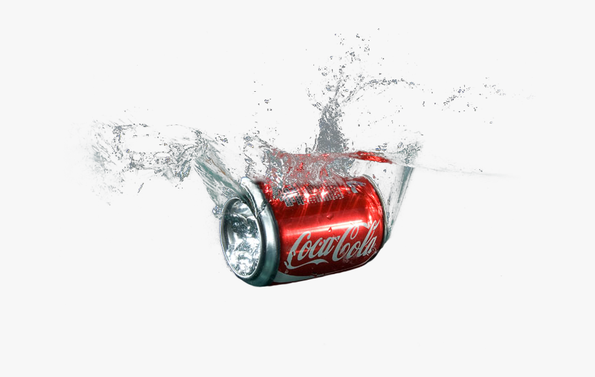 Transparent Coke Can Png - Coca Cola In Water Png, Png Download, Free Download