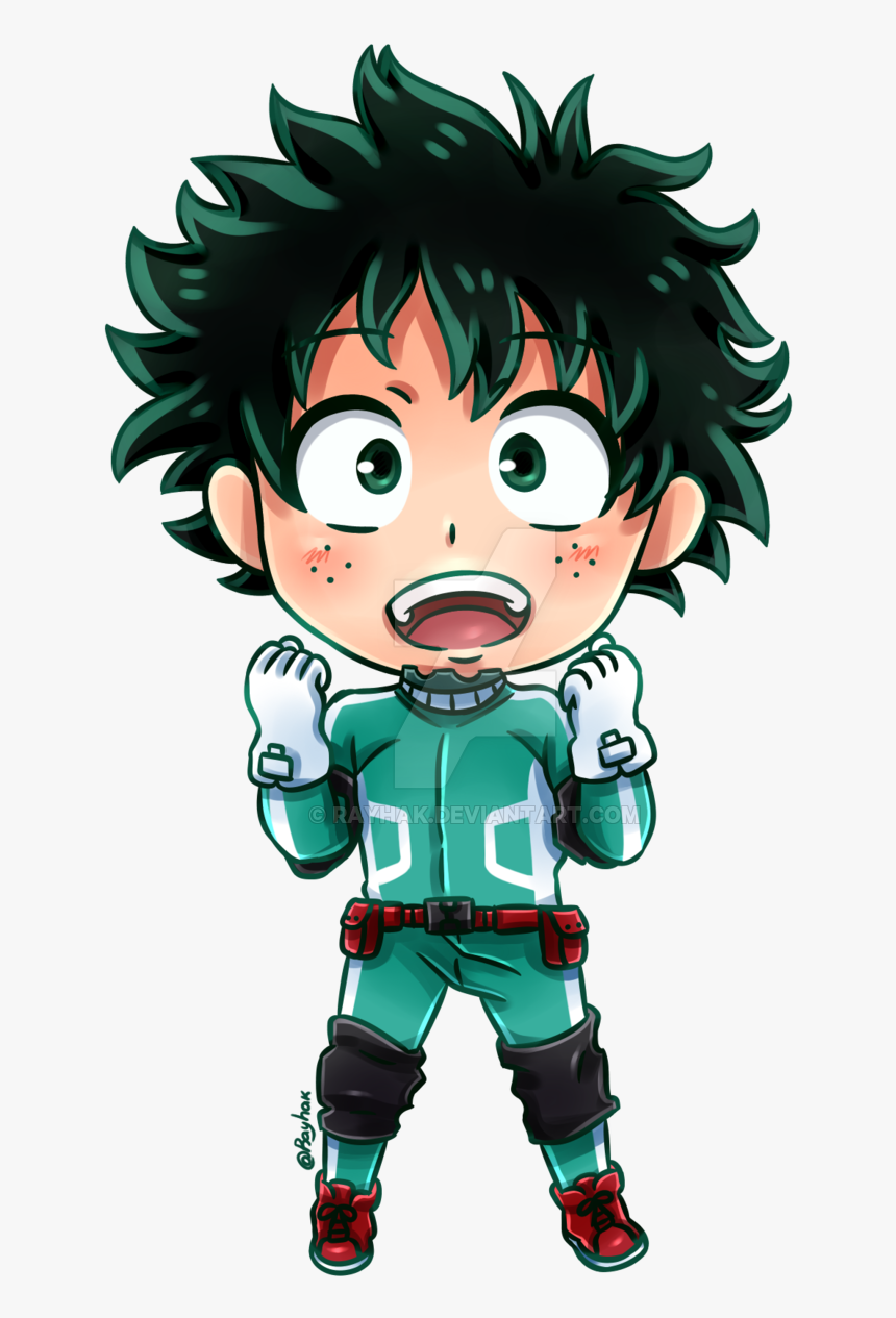 Thumb Image - Deku My Hero Academia Chibi, HD Png Download, Free Download