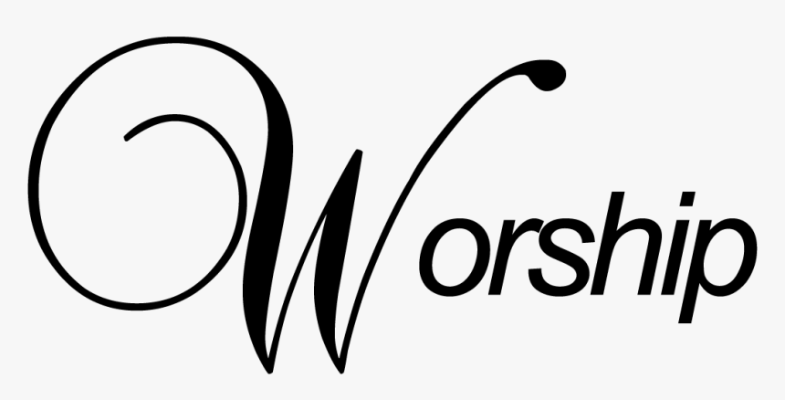 Our Service - Worship Text Png, Transparent Png, Free Download
