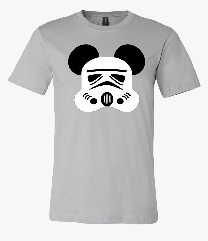 Storm Trooper Mickey Head - T-shirt, HD Png Download, Free Download