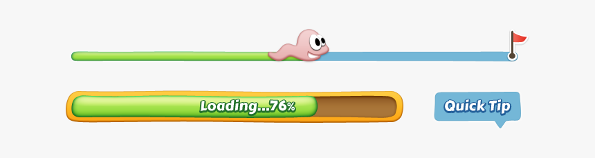 Music Progress Bar Png - Video Game Progress Bar, Transparent Png, Free Download