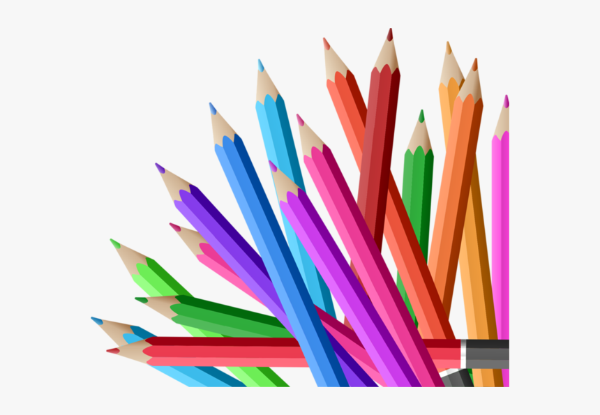 Thumb Image - Pencil Crayons Clip Art, HD Png Download, Free Download