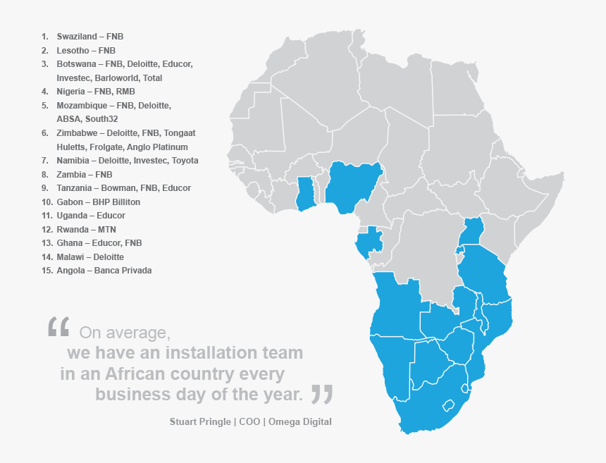 For More Than 16 Years, Omega Digital Has Played An - Fnb Presence In Africa, HD Png Download, Free Download