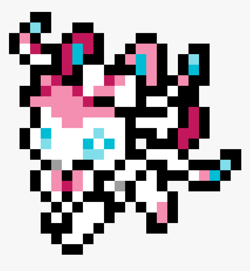 Pokemon Sylveon Pixel Art, HD Png Download, Free Download