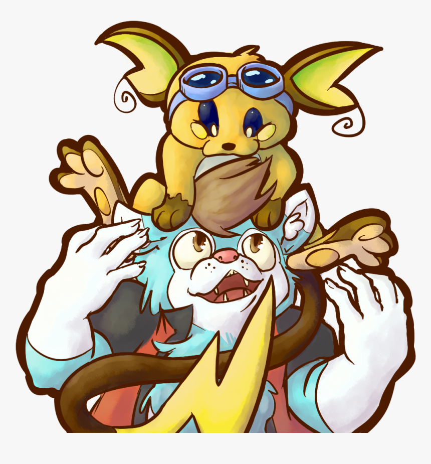 Influenza And Raichu Clipart , Png Download - Cartoon, Transparent Png, Free Download