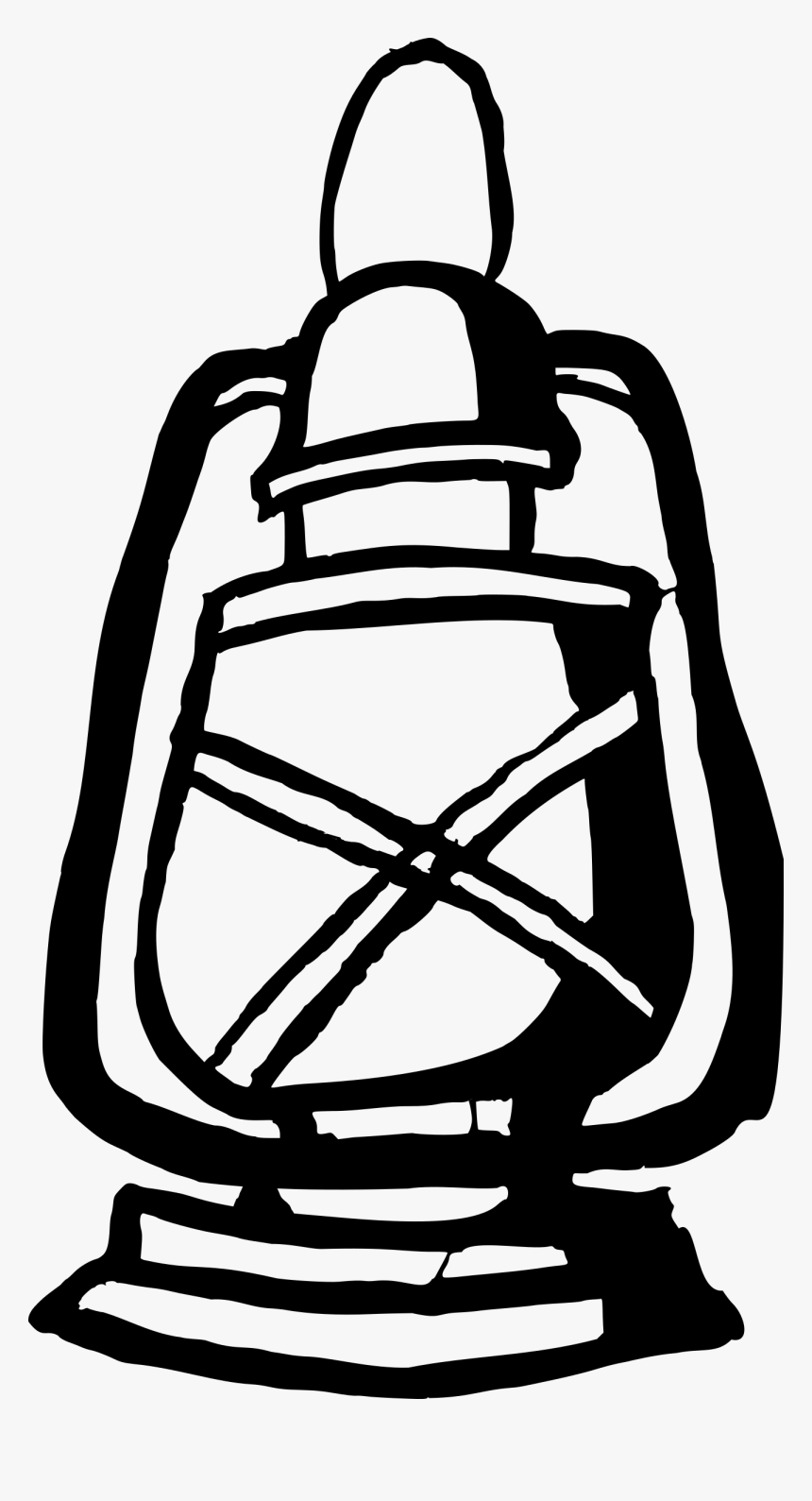 Basic Lantern Clip Arts - Lantern Black And White Clipart, HD Png Download, Free Download