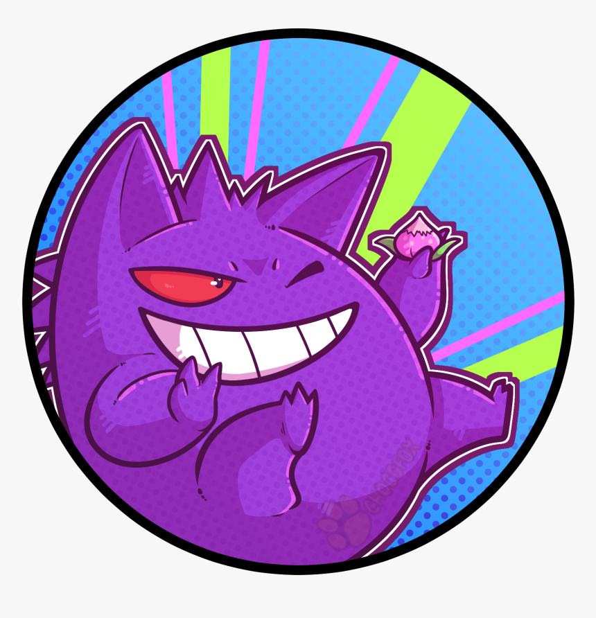 Pokemon Icon Gengar - Pokemon Icon, HD Png Download, Free Download