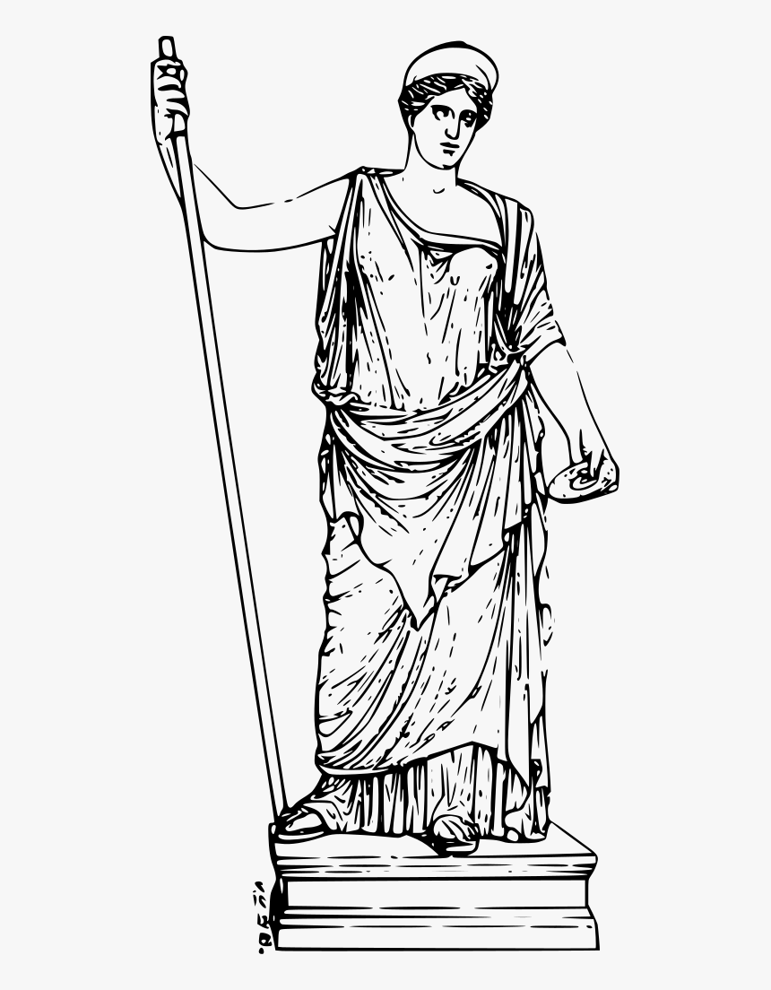 Roman Goddess Juno Drawing, HD Png Download, Free Download