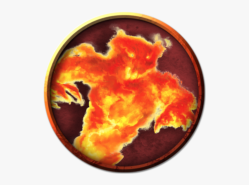 5e Fire Elemental Myrmidon, HD Png Download - kindpng.