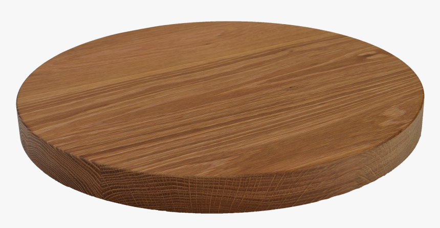 White Oak Wide Plank Round Cutting Board - Plywood, HD Png Download, Free Download