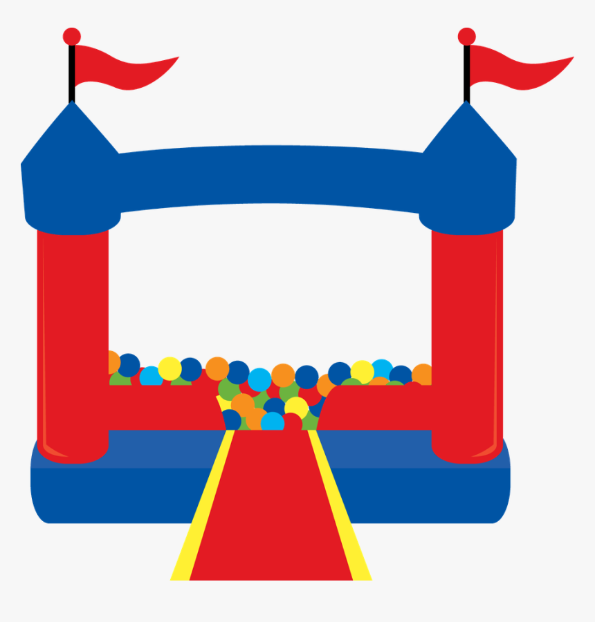 Bouncy House Clipart Png , Png Download - Transparent Background Bounce House Clip Art, Png Download, Free Download