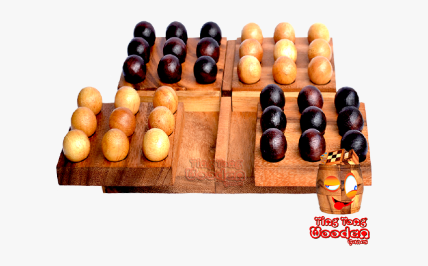 Pentago Wood Strategy Game Marble Wood Board Monkey - Educational Toy, HD Png Download, Free Download