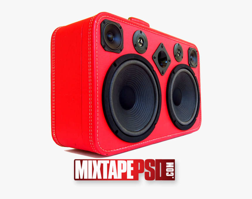 Red Speaker Png - Transparent Mixtape Cover Png, Png Download, Free Download