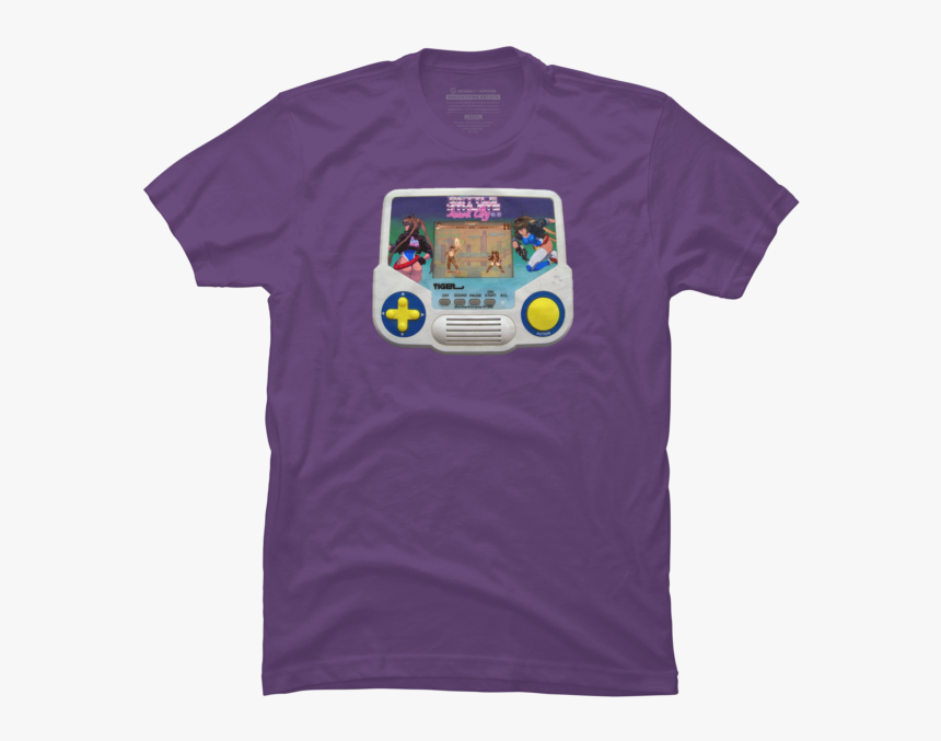 Lewd City Tiger Electronics Handheld T-shirt - Boombox, HD Png Download, Free Download