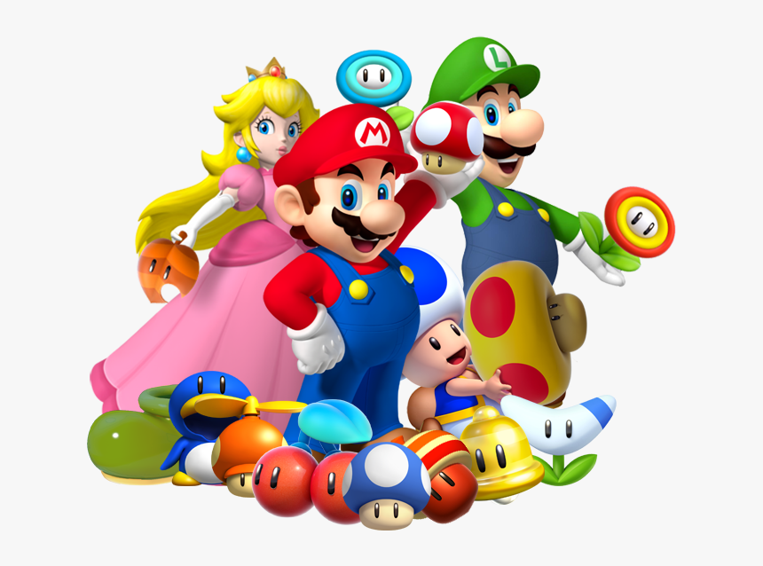 Super Mario Invitation Template, HD Png Download, Free Download