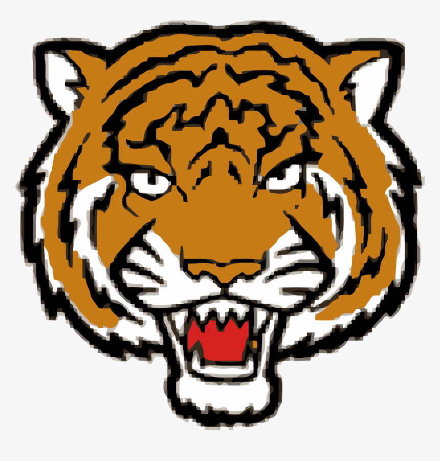 Tiger Face Coloring Sheet, HD Png Download, Free Download