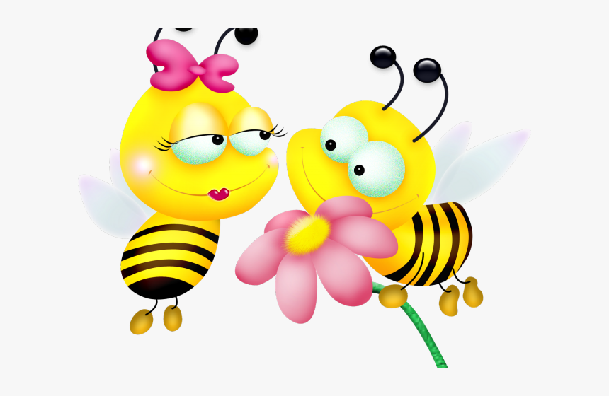 Bumblebee Clipart Bee Buzz - Bees In Love Clipart, HD Png Download, Free Download