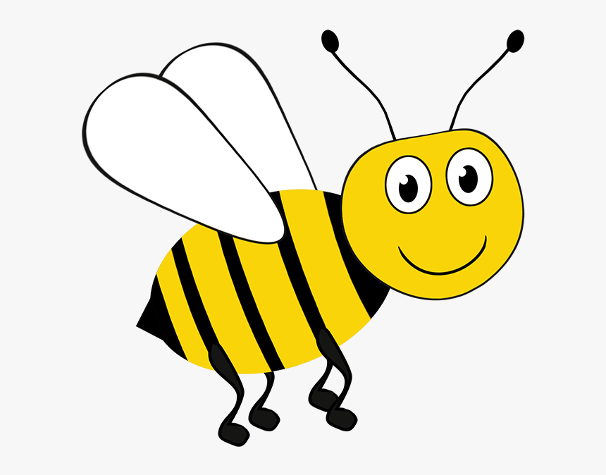 Bee Drawing Clipart - Honeybee, HD Png Download, Free Download