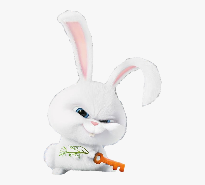 The Secret Life Of Pets Rabbit Snowball Transparent - Secret Life Of Pets Snowball Png, Png Download, Free Download