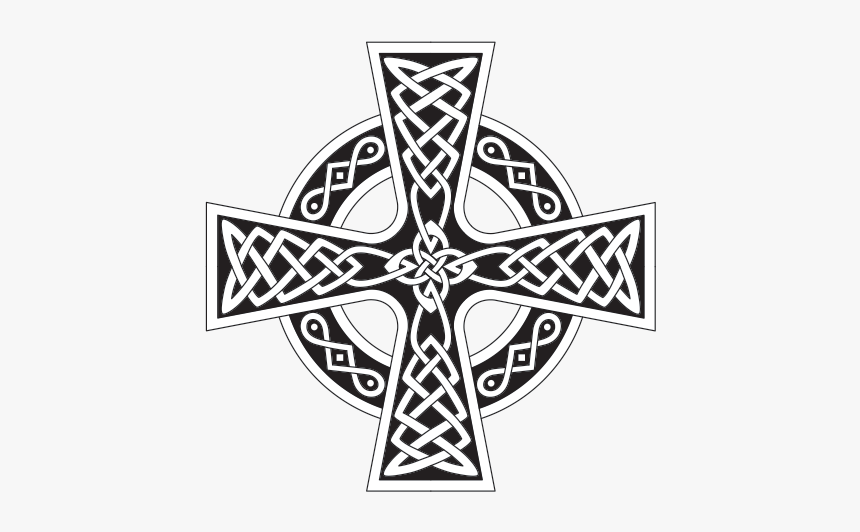 Celtic Cross - Sacred Heart Cathedral School Logo, HD Png Download, Free Download